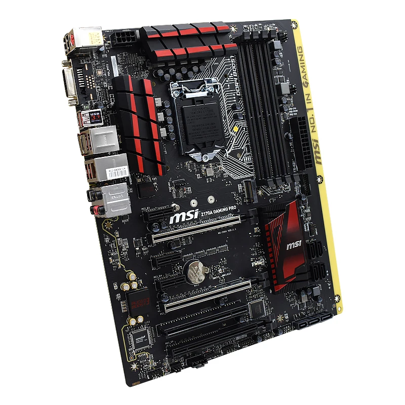 Материнская плата MSI Z170A GAMING PRO LAG 1151 Z170 i7 i5 i3 3600(OC) МГц PCI E 3 0 M.2 DDR4 оригинальный