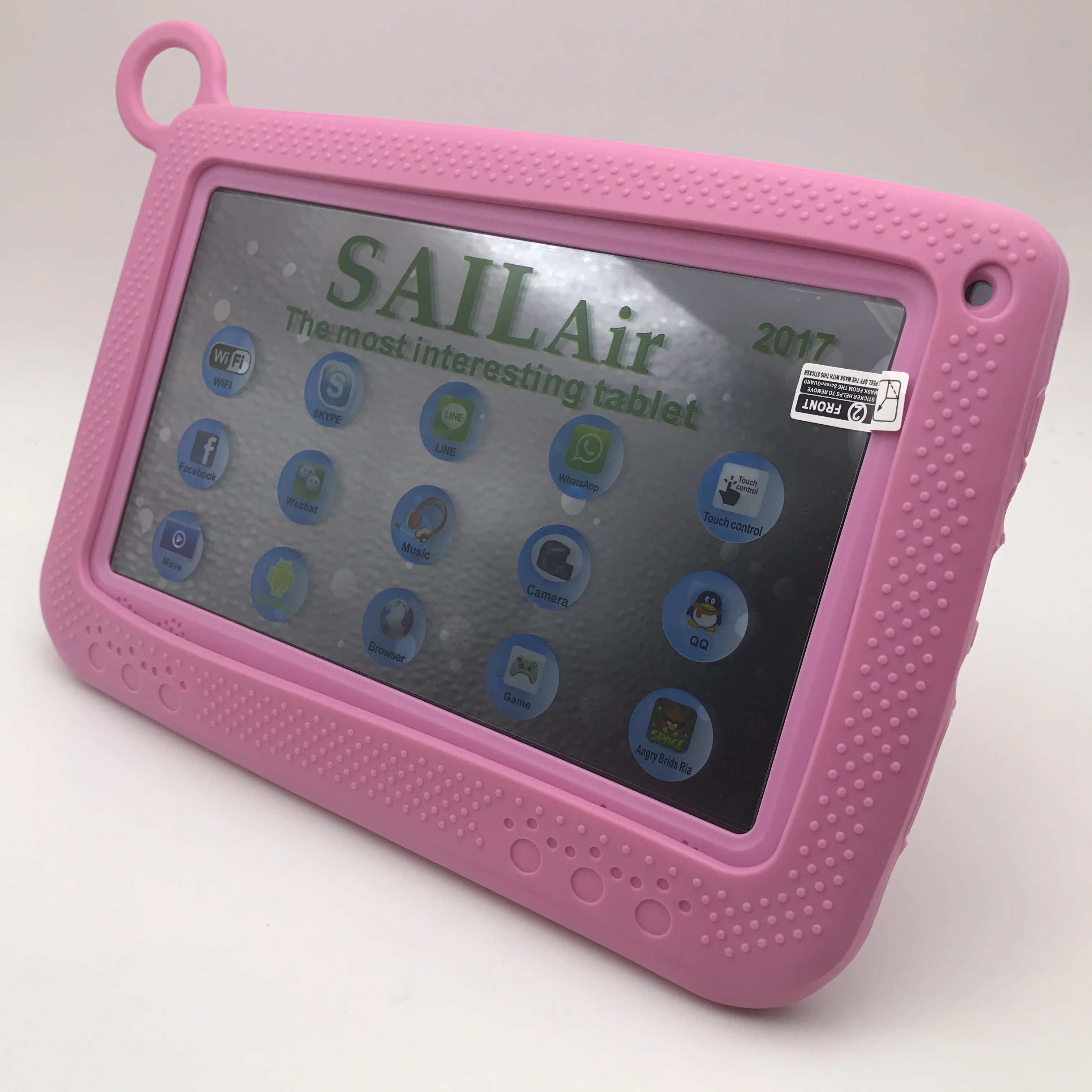 7-дюймовый Детский планшетный ПК с защитным рукавом низкая цена Обучающий