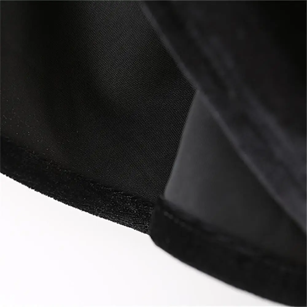 

ZXQJ Women 2020 Chic Fashion With Buttons Ruffled Velvet Mini Shirt Dress Vintage Three Quarter Sleeve Female Dresses Mujer
