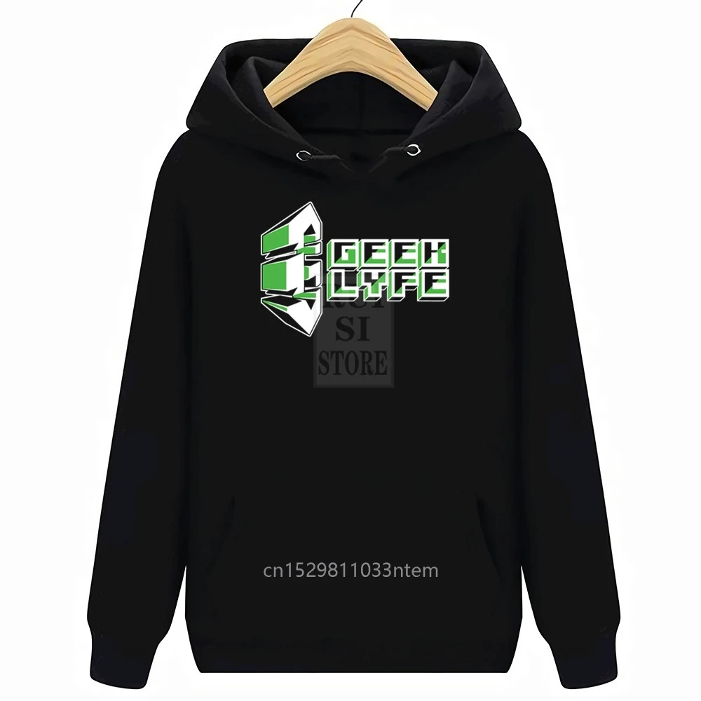 Круглый воротник Крутая Мужская s футболка ANIMETRASHSWAG Geek Lyfe дизайнерская мода