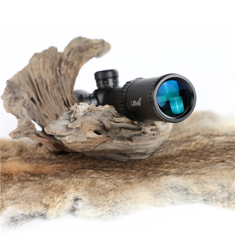 LEBO BJ3 12x40FFP оптический прицел Parallax охотничий с первым фокусным расстоянием