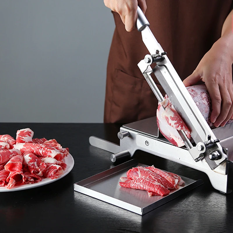 Семейная машина для резки мяса Кондитерская из нержавеющей стали баранина рулон