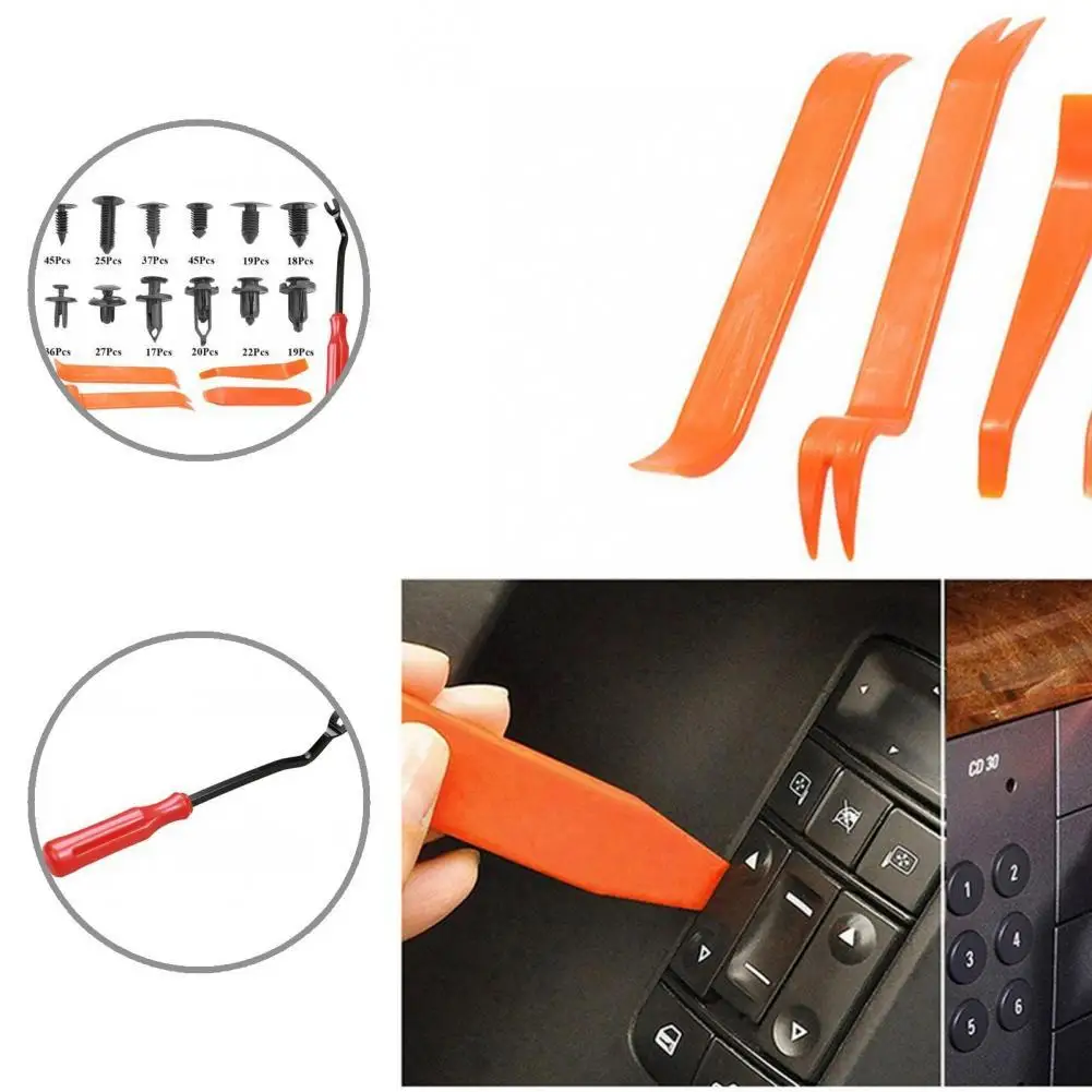 

Excellent Bumper Rivet Compact Anti-corrosive Plastic Car Body Push Fastener Trim Push Retainer Push Pin 335Pcs/Set