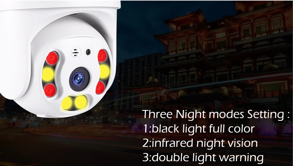 USAFEQLO 1080P наружная Wifi PTZ камера скорость купол 2MP H.265 аудио беспроводная облачная