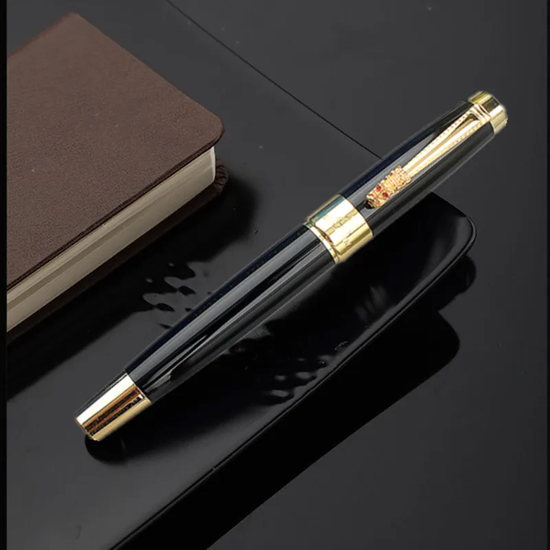 

high quality Design Brand Dragon Pen Ink Fountain Pen Office Business Men Signature Pen Gift