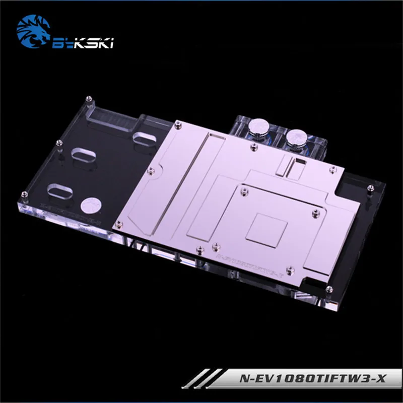 Bykski полный охват GPU водный блок для VGA EVGA GTX1080Ti FTW3 игровая видеокарта N EV1080TIFTW3