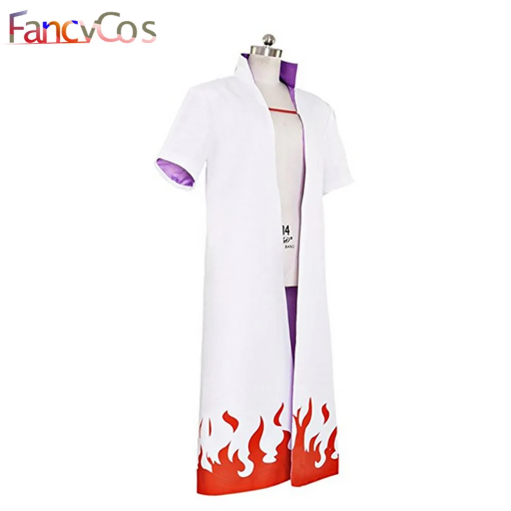Хэллоуин 4th плащ Хокаге Узумаки халат Uzumaki форма Косплэй Costume Robe костюмы на для Для