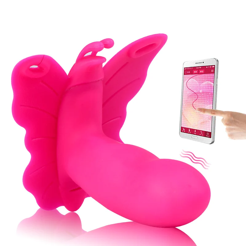 Вибратор с дистанционным управлением через приложение для телефона женщин