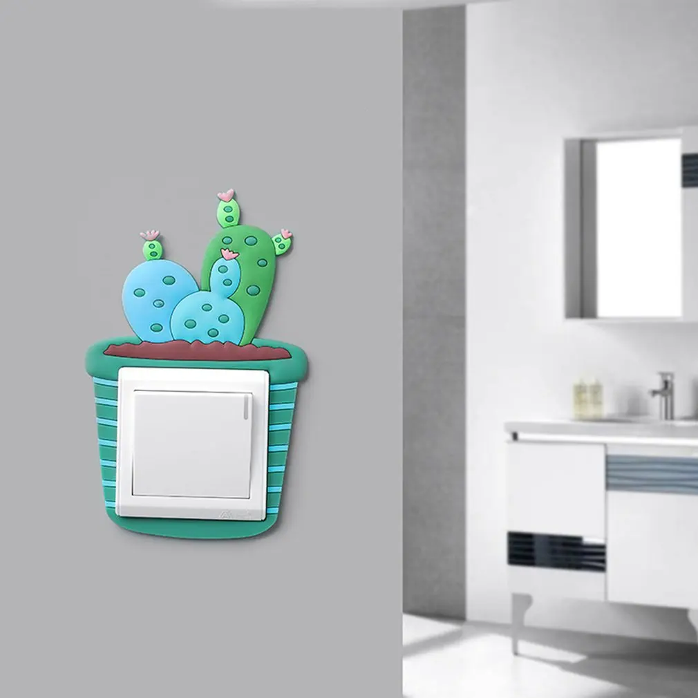 Ночной светильник дизайнерский переключатель наклейка для домашнего декора