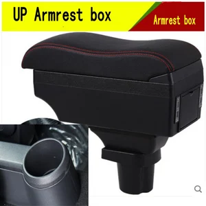 for up armrest box center console central store content storage box with cup holder usb interface phone holder arm rest free global shipping