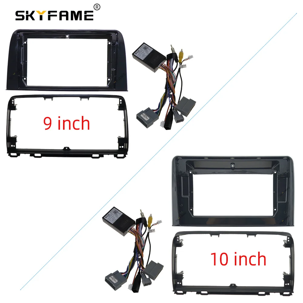 

SKYFAME Car Frame Fascia Canbus Box Decoder For HONDA CRV 2017 Android Radio Audio Dash Fitting Panel Kit