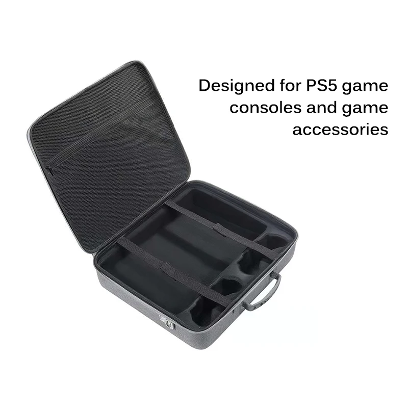 

For PS5 Console Protective Luxury Bag Game Controller Storage Bag Host Storage Bag Package Travel Storage Handbag