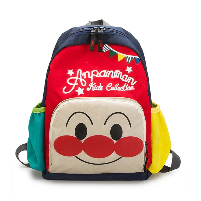 Новый модный нейлоновый рюкзак для девочек Anpanman детские школьные ранцы