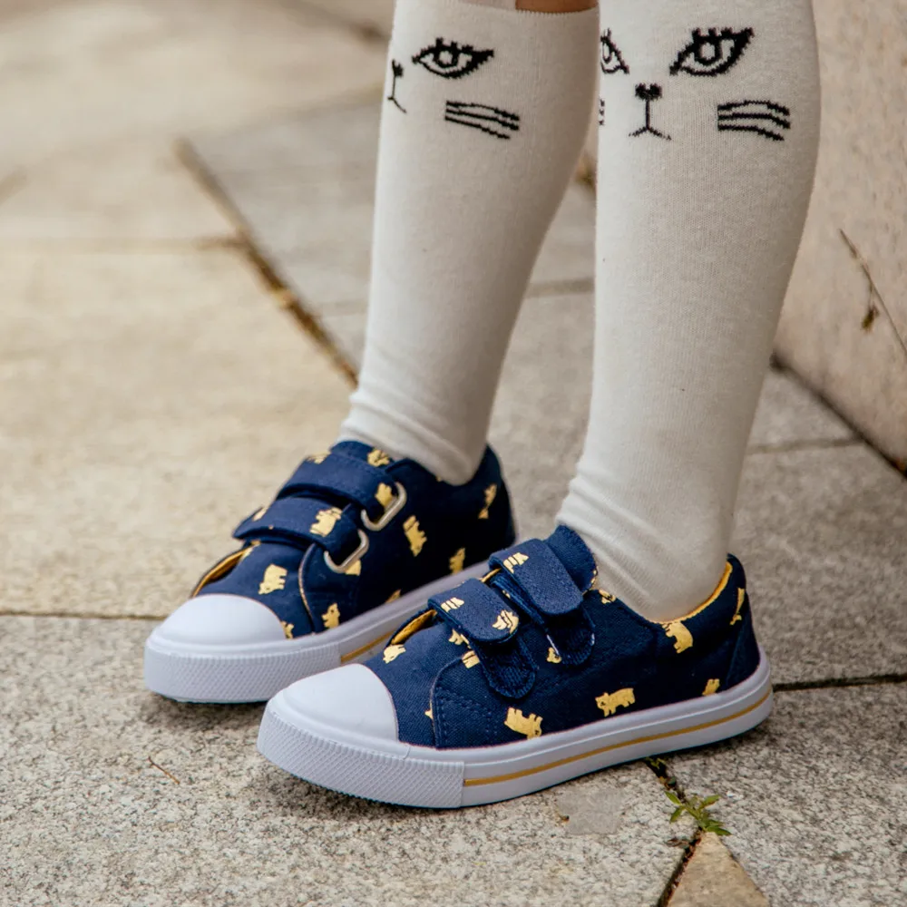 KushyShoo/детская обувь Кроссовки для маленьких мальчиков Мягкие и милые парусиновые