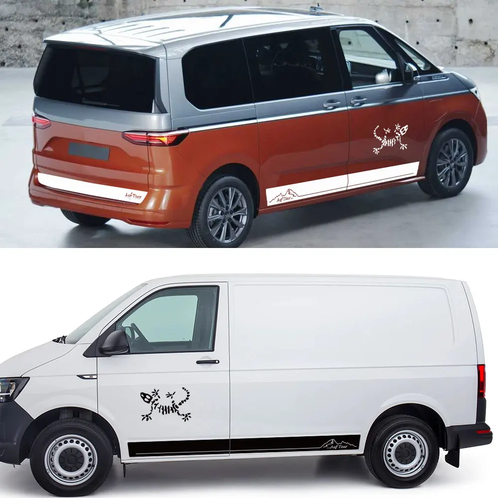 Автомобильные наклейки для Volkswagen VW Transporter Bus T3 T4 T5 T6 Caravelle Multivan California RV Van виниловые