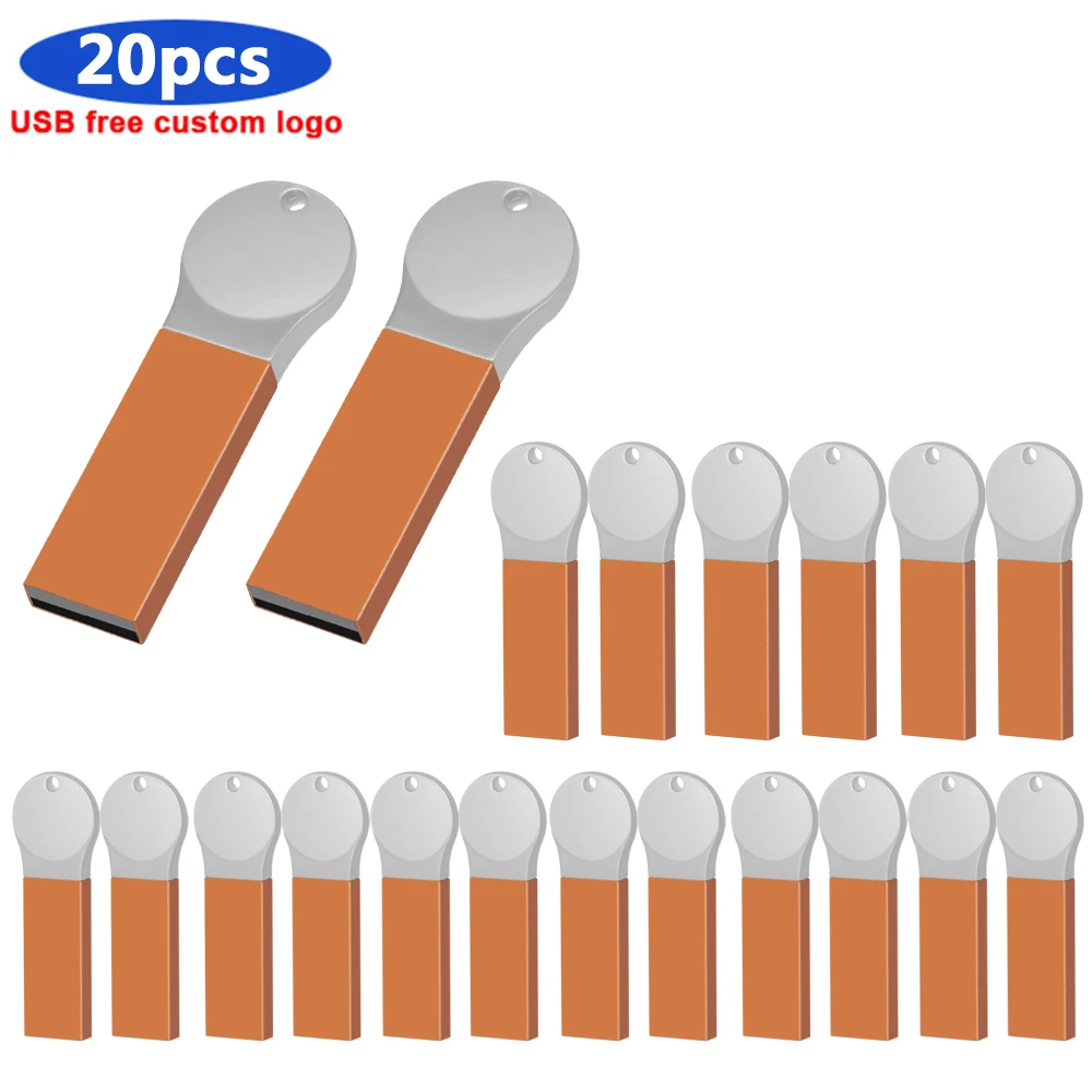 

Мини-флеш-накопитель USB 2,0 объемом 128 ГБ, 64 ГБ, 32 ГБ, 20 шт.