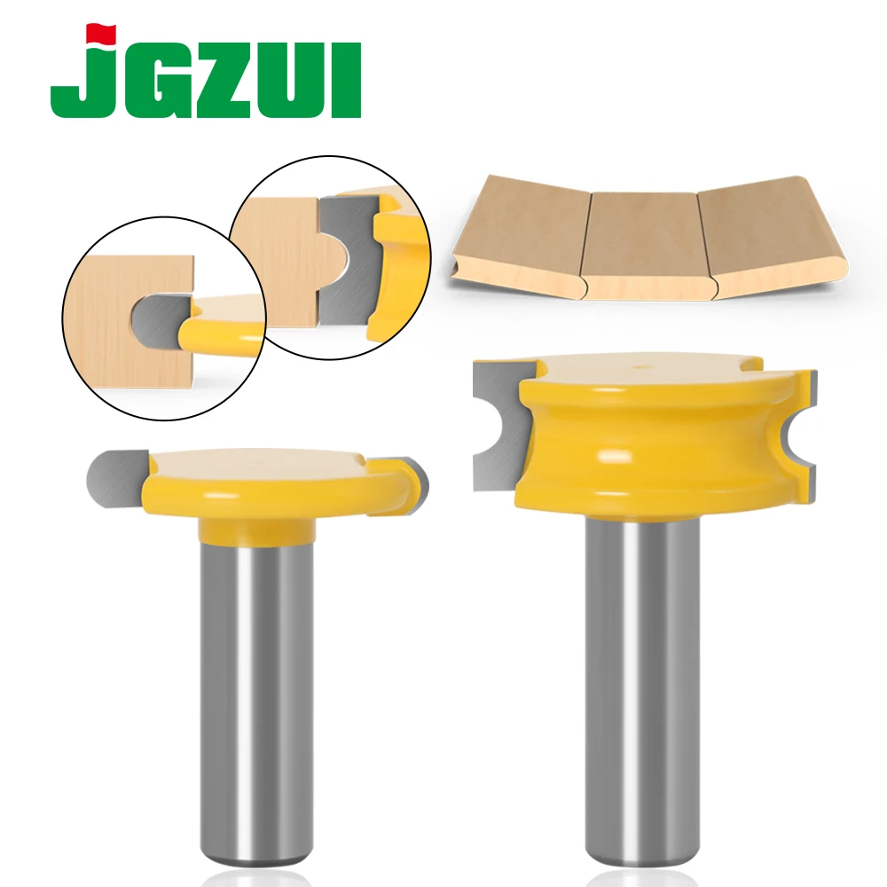 

2 pc 1/2" 1/4" 12mm 6mm 8mm shank Canoe Flute and Bead Router Bit wood cutter woodworking cutter woodworking bits wood milling
