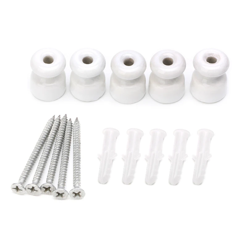 5 шт. высокочастотная электрическая фарфоровая Тыква 24 мм фарфоровый