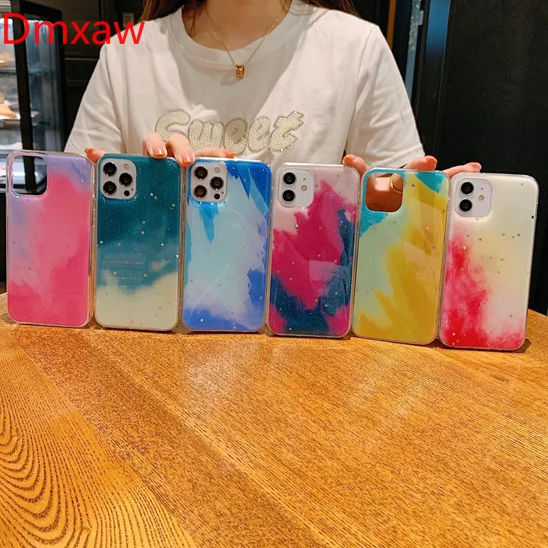 Чехол для OPPO A52 A72 A92 A91 A1K A31 A9 A5 2020 A12 A12e A7 A5S A3S F5 Reno 2Z 2f чехол акварель облако блеск Bling