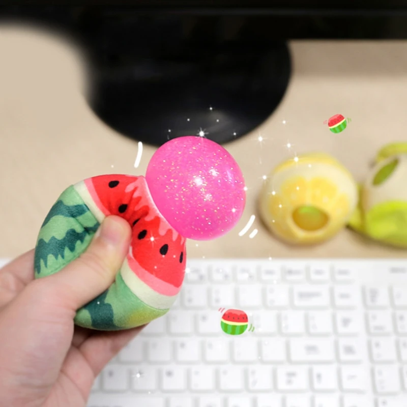 

Decompression Toy Sensory Fidget Interactive Plush Doll Novelty Gift for Office Autism Stress Relieve Girls Favor Gift