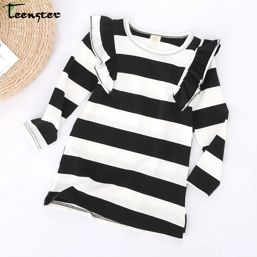 Детские платья для девочек модное платье принцессы с длинными рукавами осенний