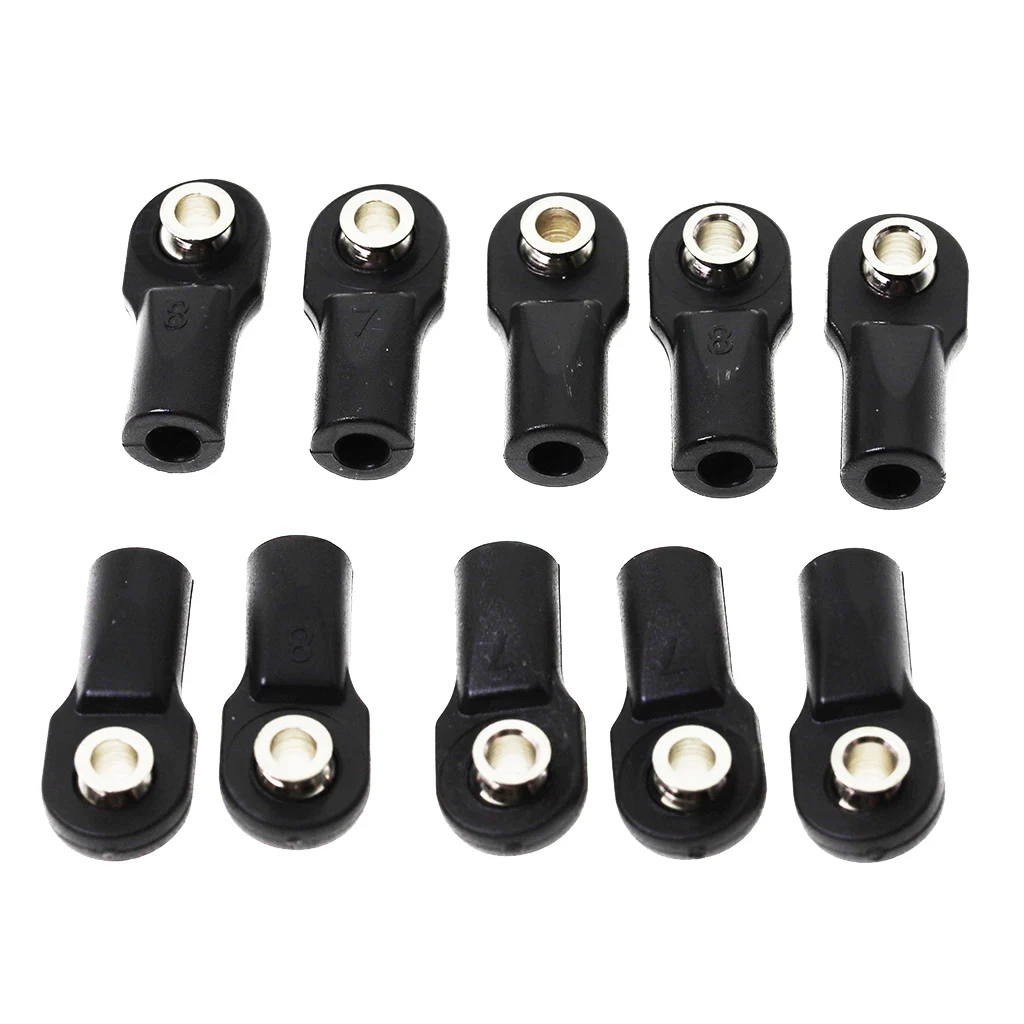 10x M4 Tie Push Link Rod End Joint держатель с шаровой головкой для 1/8 1/10 RC Truck Buggy|Детали и