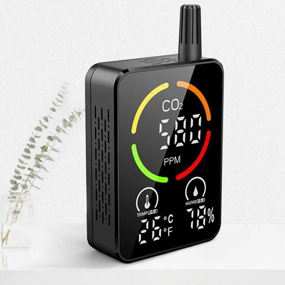 

3 в 1, цифровой анализатор углекислого газа с USB-портом