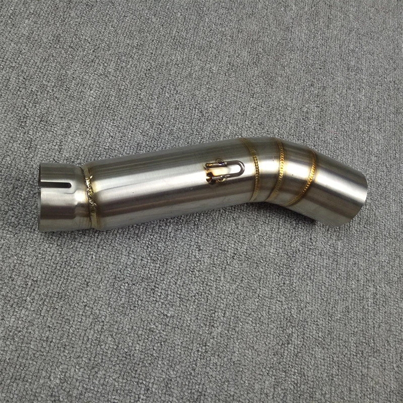 Motorcycle Exhaust Contact Middle Mid Pipe Connector For HONDA 2012 2013 2014 2015 CBR500R CB500X CBR400R CB400X Systems |