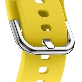 yellow 20mm22mmlightSoft силиконовый ремешок для samsung Galaxy Watch Active 42 мм gear S2 спортивный водонепроницаемый женский мужской браслет ремешок - Цвет ремешка: yellow