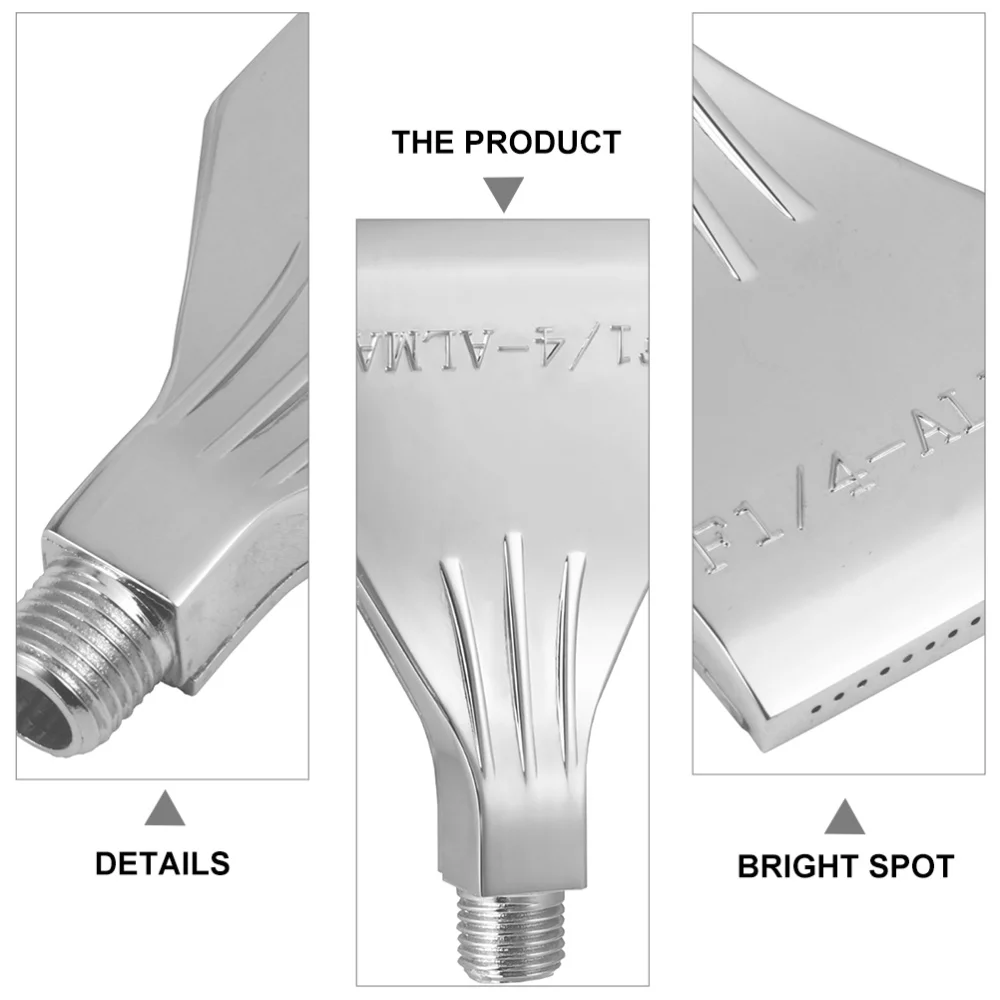 

2pcs 1/4" Aluminium Alloy Flat Type Air Nozzle Wind Jet Air Blow Jet Nozzle