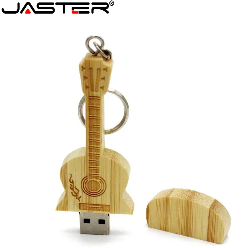 JASTER новинка горячая распродажа деревянная гитара usb флеш накопитель флешки