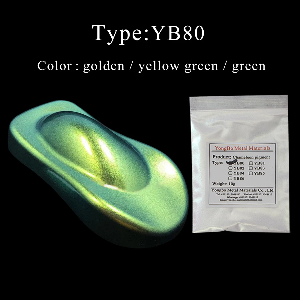[YB80] пигмент хамелеон гель для ногтей жемчужные белила ружье гвоздя набора