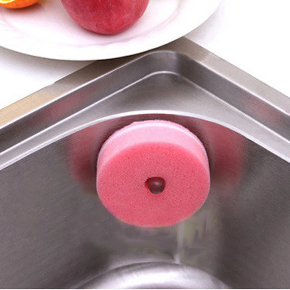 

Sponges Scouring Pads 5pcs Flower Round Random Shape Sponge Brush Tableware Glass Wash Dishes Sponge Kitchen Home Cleaning Tool