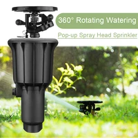 high water pressure 360 degrees automatic rotating watering pop up spray head sprinkler 34 inch 12 inch irrigation sprinkler