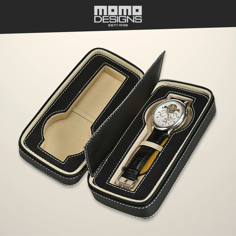 Кожаная Коробка для путешествий с двумя часами упаковочный чехол сделано в