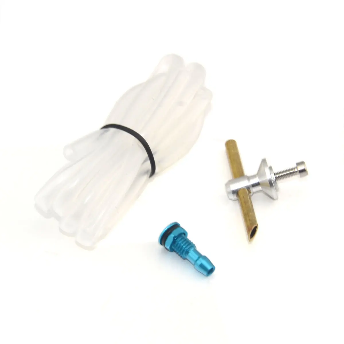 

RC Boat Water Cooling Set Inlet + Outlet Mouth/Nipple/Nozzle 3x5mm Transparent Silicone Pipe L1m for Motor/ESC