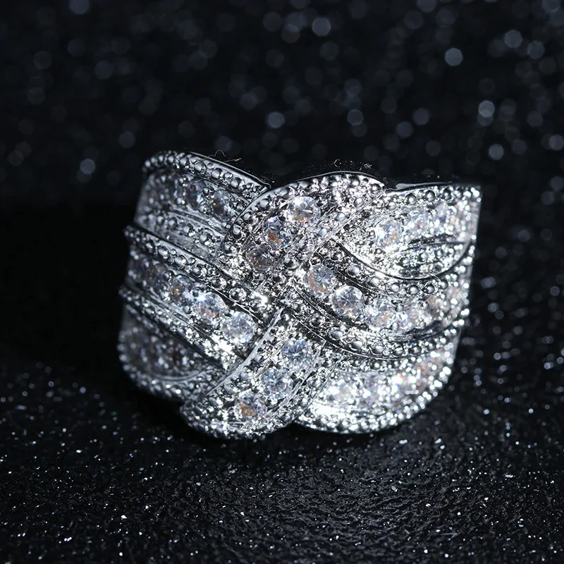 100% S925 Silver Jewelry Lab Moissanite Ring for Women Silver 925 Jewelry Anillos De Wedding Bands Ring Box Anel Rings In Bulk