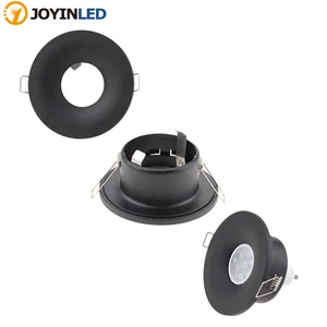 2PCS Black White Cutout 70MM LED Ceiling Light Frame Round Fixture Holders Adjustable LED Ceiling Spot Light Lighting Fixtures 2PCS Black White Cutout 70MM LED Ceiling Light Frame Round Fixture Holders Adjustable LED Ceiling Spot Light Lighting Fixtures