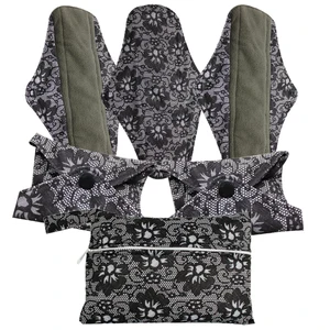 5 шт., водонепроницаемые прокладки для менструальной ткани