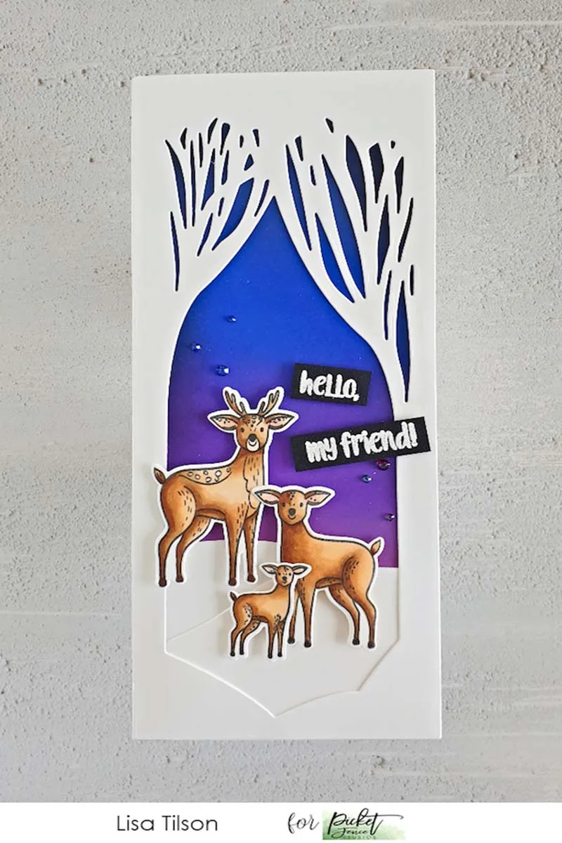 Два больших дерева фоновые металлические Вырубные штампы для скрапбукинга Новое