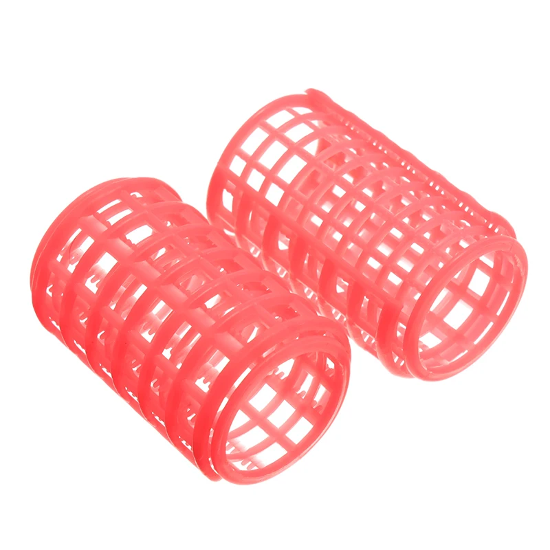 12 шт./компл. розовые щипцы для завивки волос ролик с большой ручкой бигуди