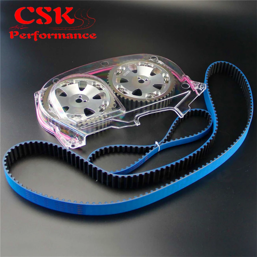 Ремень ГРМ с балансировкой + шестеренка для камеры Штатив Lancer EVO 9 IX 4G63|clear cam cover|cam