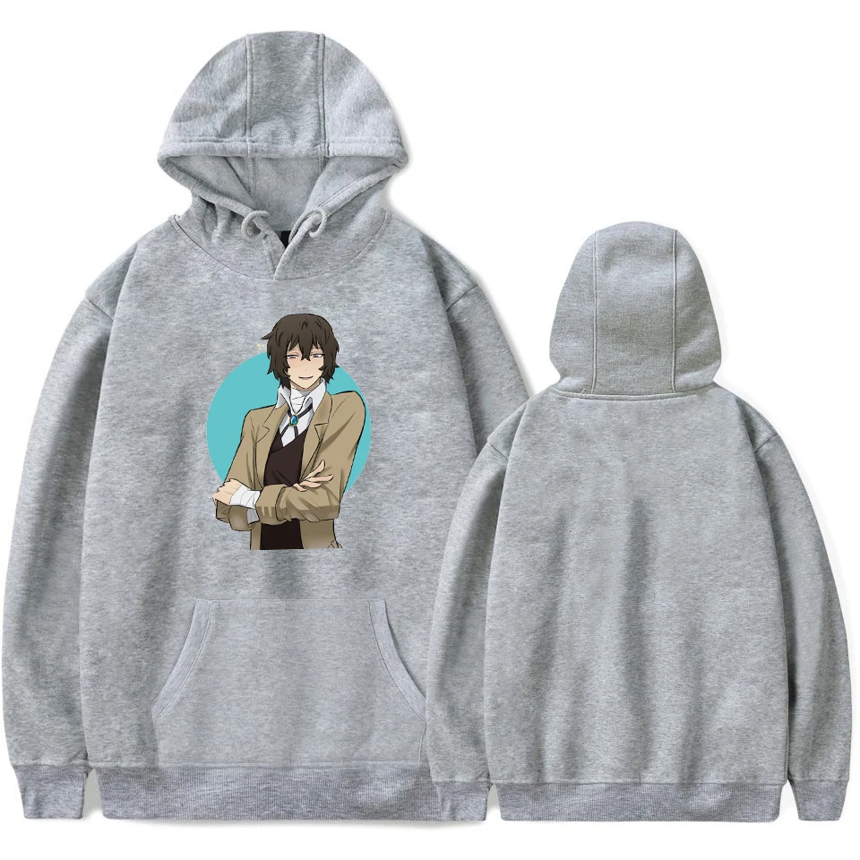 

Hot Autumn Bungo Stray Dogs Hoodies Fashion Men Women Sweatshirts Hooded Harajuku Hip Hop Cartoon Casual Hoodie pullovers Tops