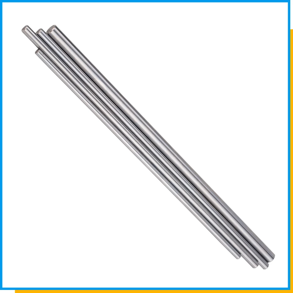 1 шт., хромированный вал для 3D-принтера, 6 мм, 8 мм, 10 мм, 12 мм, 16 мм