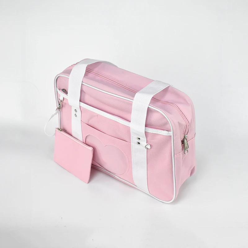 Mew японские Симпатичные прозрачные сумки в форме сердца Ita Bag Kawaii большая сумка