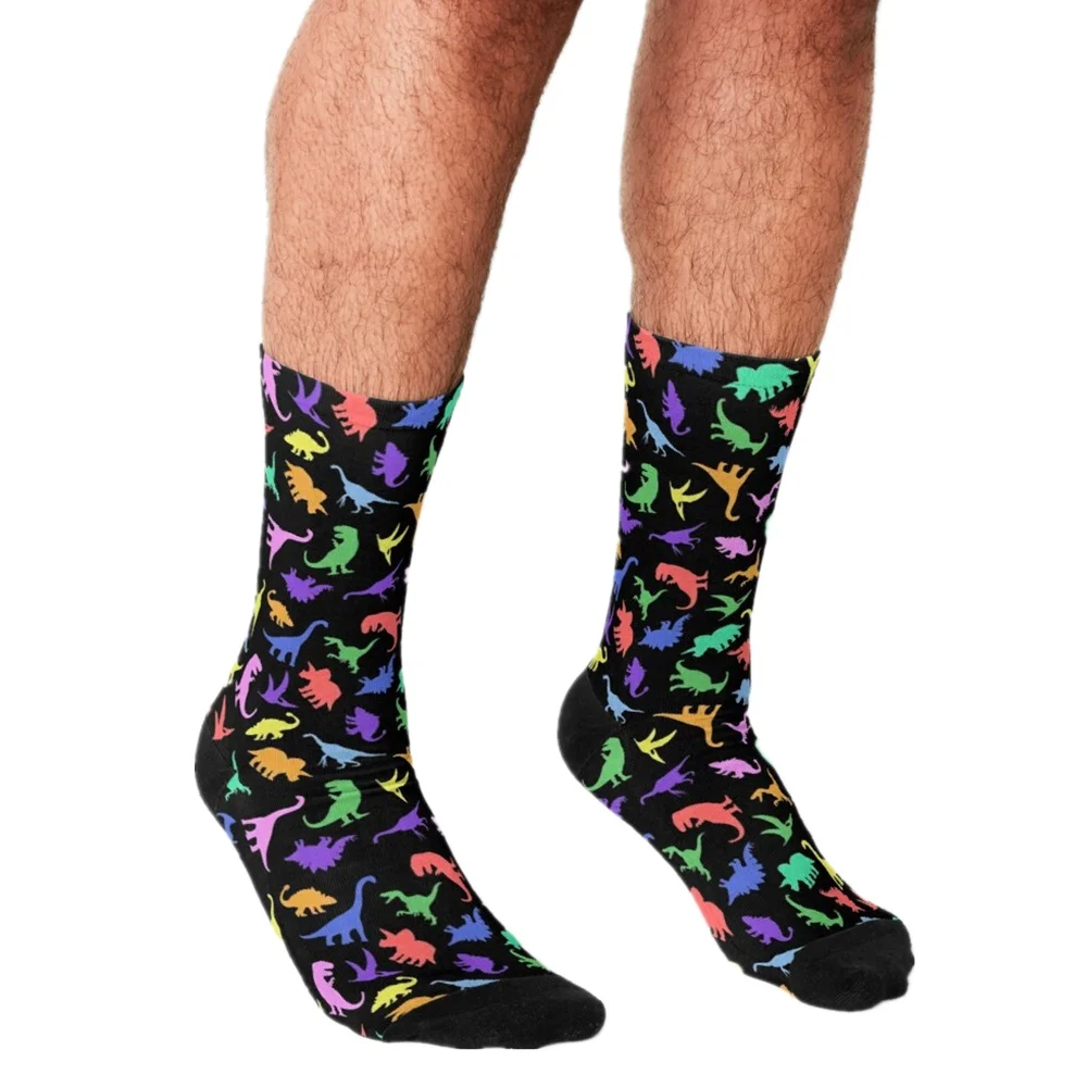 Забавные мужские носки забавные веган брокколи с рисунком камней счастливые в