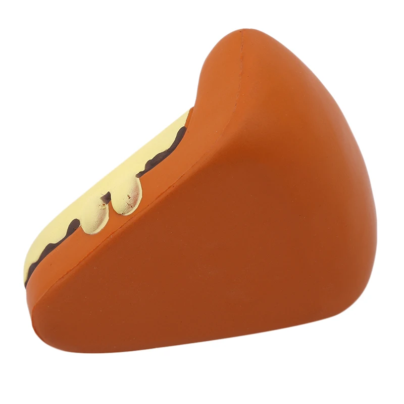 

Childred's Adorable Developmental Silly Squishy Funny Toy Cartoon Pizza Charm Toy Slow Rising Squeeze Stress Reliever Toy