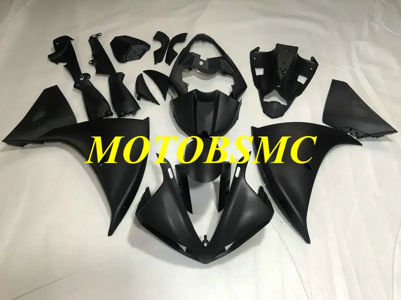 Литья под давлением обтекатель комплект для YZFR1 09 10 11 12 YZF R1 YZF1000 2009 2010 2011 2012 матовый