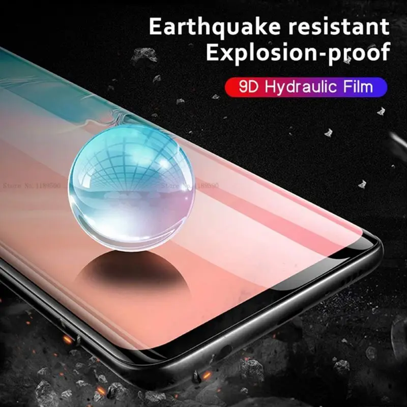 Полное покрытие для iPhone 11 Pro Max X XR XS 8 Plus Гидрогелевая пленка мягкая защитная из ТПУ