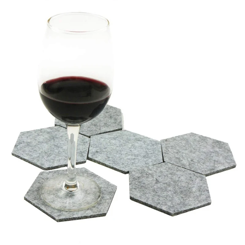 8 шт. натурального войлока утолщенной каботажное судно Портативный бытовой ретро